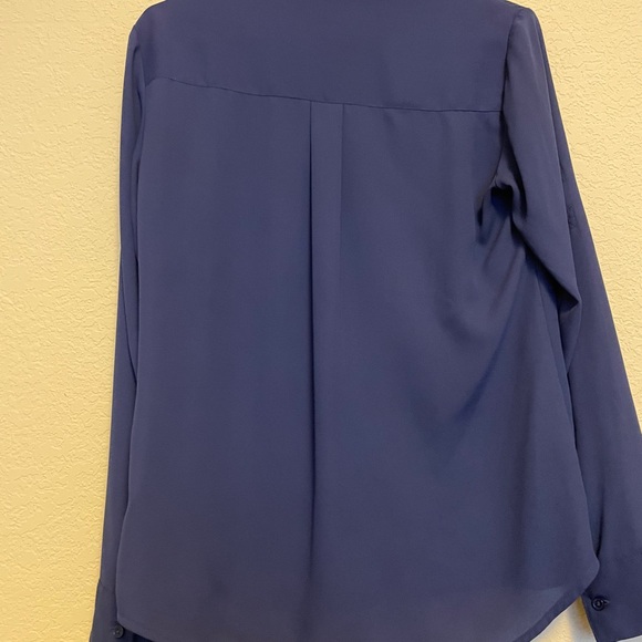 Express navy blue button down - Picture 3 of 3